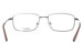 Flexon Nathaniel 600 Eyeglasses Men's Full Rim Rectangle Shape