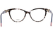 Furla VFU353 Eyeglasses Women's Full Rim Cat Eye Optical Frame