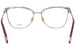 Furla VFU396 Eyeglasses Women's Full Rim Cat Eye Optical Frame