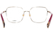 Furla VFU506 Eyeglasses Women's Full Rim Square Shape