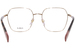 Furla VFU640 Eyeglasses Women's Full Rim Square Shape