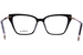 Furla VFU724 Eyeglasses Women's Full Rim Square Shape