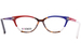 Genesis GV1553 Eyeglasses Women's Full Rim Cat Eye