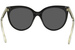 Gucci GG0565S Sunglasses Women's Fashion Cat Eye Shades