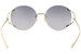 Gucci GG0645S Sunglasses Women's Fashion Round Shades