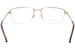 Gucci GG0834O Eyeglasses Men's Semi Rim Rectangular Optical Frame