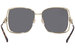 Gucci GG1020S Sunglasses Women's Square Shape