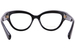 Gucci GG1598O Eyeglasses Women's Full Rim Cat Eye