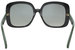 Gucci Web GG0714SA Sunglasses Women's Fashion Square Shades