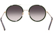 Gucci Women's GG0061S GG/0061/S Round Sunglasses