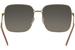 Gucci Women's GG0443S Fashion Square Sunglasses