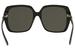 Gucci Women's Gucci-Logo GG0533SA GG/0533/SA Fashion Square Sunglasses