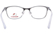 Hello Kitty HK368 Eyeglasses Youth Kids Girl's Full Rim Rectangle Shape