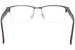 Hugo Boss 0770/N Eyeglasses Men's Half Rim Rectangular Optical Frame