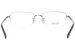 Hugo Boss 1108/F Eyeglasses Men's Semi Rim Rectangle Shape