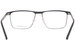 Jhane Barnes Contiguam Eyeglasses Men's Full Rim Rectangle Shape