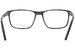 Jhane Barnes Googolplex Eyeglasses Men's Full Rim Rectangle Shape