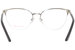 Jill Stuart JS391 Eyeglasses Women's Semi Rim Oval Optical Frame