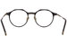 John Varvatos V413 Eyeglasses Men's Full Rim Round Optical Frame