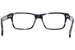 John Varvatos VJV430 Eyeglasses Men's Full Rim Rectangle Shape