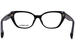 Karl Lagerfeld KL6151 Eyeglasses Women's Full Rim Oval Shape