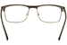 Lacoste L2198 Eyeglasses Men's Full Rim Rectangle Shape