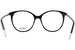 Lancel LA-90029 Eyeglasses Women's Full Rim Oval Shape