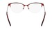 Marchon NYC M-4022 Eyeglasses Women's Semi Rim Cat Eye