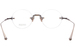 Matsuda M3105 Eyeglasses Men's Rimless Round Optical Frame