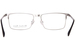 Michael Ryen MR-296 Eyeglasses Men's Full Rim Rectangle Shape