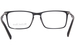 Michael Ryen MR-314 Eyeglasses Men's Full Rim Rectangle Shape