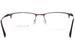 Michael Ryen MR-400 Eyeglasses Men's Semi Rim Square Shape