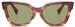 Miu Miu MU 02ZS Sunglasses Women's Square Shape