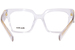 Miu Miu MU-04UV Eyeglasses Women's Full Rim Square Shape