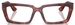 Miu Miu MU 04XV Eyeglasses Women's Full Rim Rectangle Shape