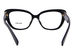 Miu Miu MU-05VV Eyeglasses Women's Full Rim Cat Eye