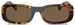 Miu Miu MU 08ZS Sunglasses Women's Rectangle Shape