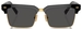 Miu Miu MU 10ZS Sunglasses Women's Square Shape