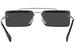 Miu Miu Women's SMU59T SMU/59T Fashion Rectangle Sunglasses