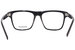 Mont Blanc MB0203O Eyeglasses Men's Full Rim Rectangle Shape