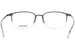 Mont Blanc MB0234OK Eyeglasses Men's Semi Rim Square Shape