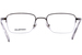 Mont Blanc MB0237O Eyeglasses Men's Semi Rim Rectangle Shape