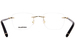 Mont Blanc MB0274O Eyeglasses Men's Rimless Rectangle Shape