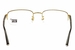 Mont Blanc Men's Eyeglasses MB336 MB/336 Semi Rim Optical Frame