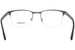 Morel 10212O Eyeglasses Men's Semi Rim Rectangle Shape