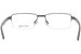 Morel Lightec 2829S Eyeglasses Frame Men's Semi Rim Rectangular