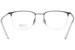 Morel Lightec 30248L Eyeglasses Frame Men's Semi Rim Square