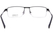 Morel Lightec 30296S Eyeglasses Men's Semi Rim Rectangle Shape