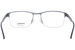 Morel Lightec 30321S Eyeglasses Men's Semi Rim Square Shape