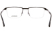 Morel Quark-2 Eyeglasses Men's Semi Rim Rectangle Shape